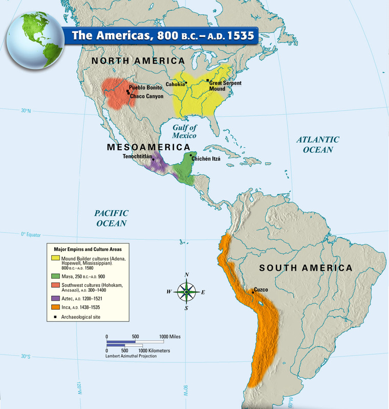 Ancient civilizations of the americas